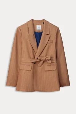 BLAZER Striped Sugar Brown