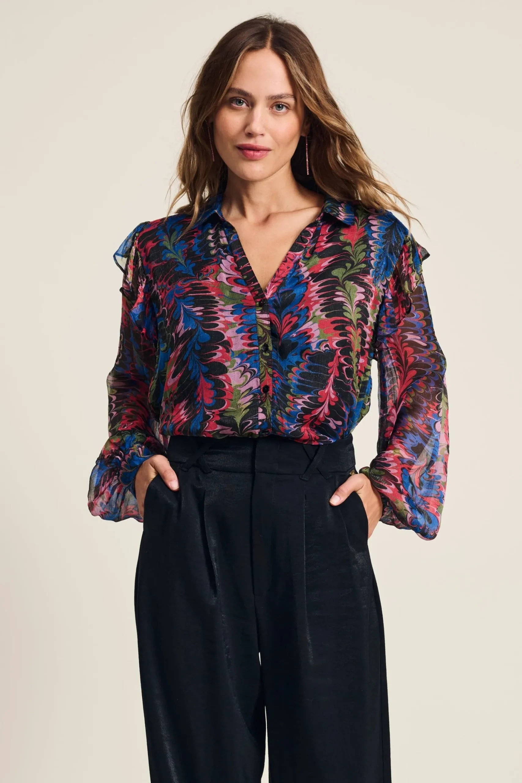 BLOUSE Animal Paradise