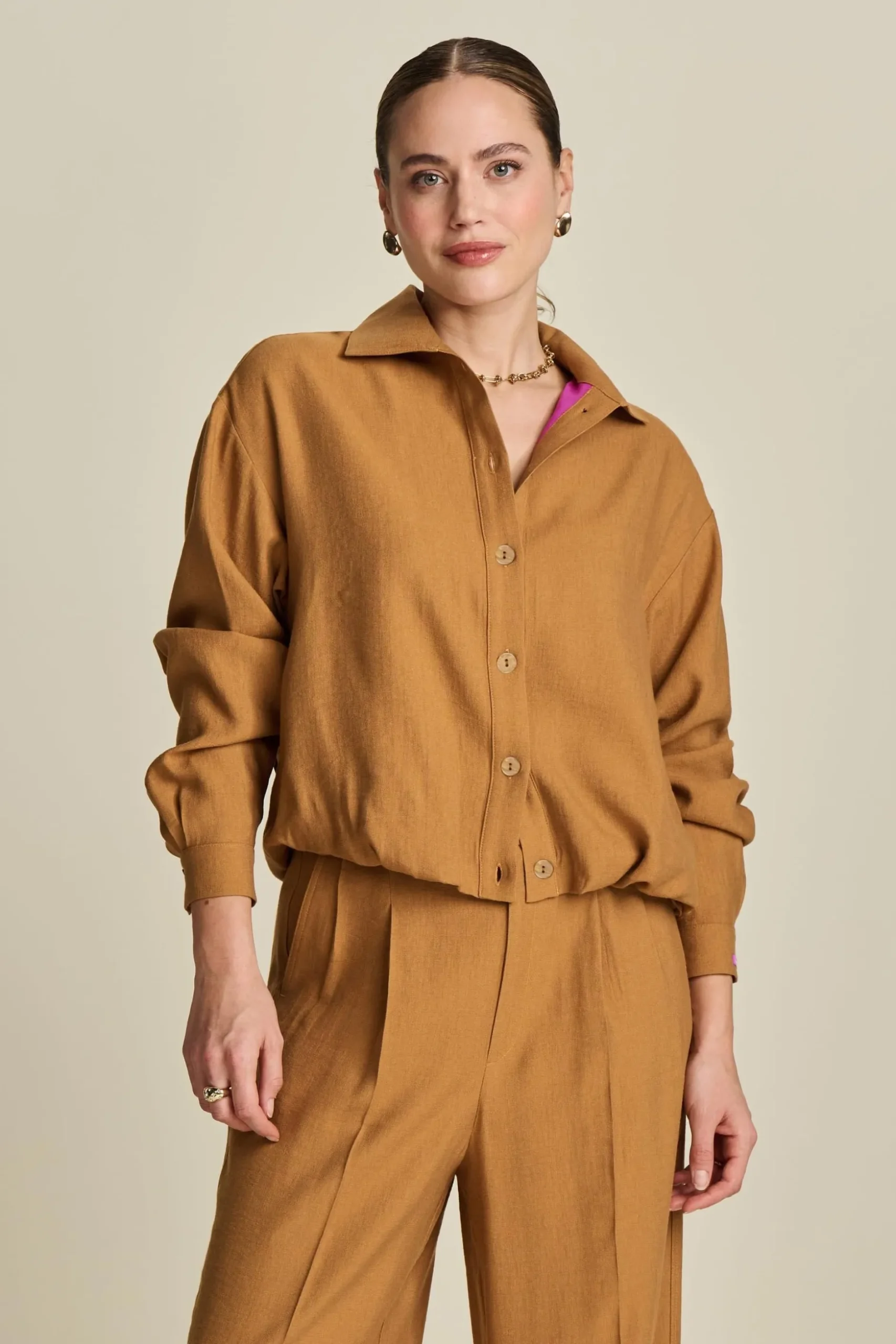BLOUSE Sugar Brown