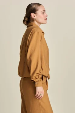 BLOUSE Sugar Brown