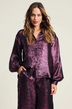 BLOUSE Violet Festive Pink