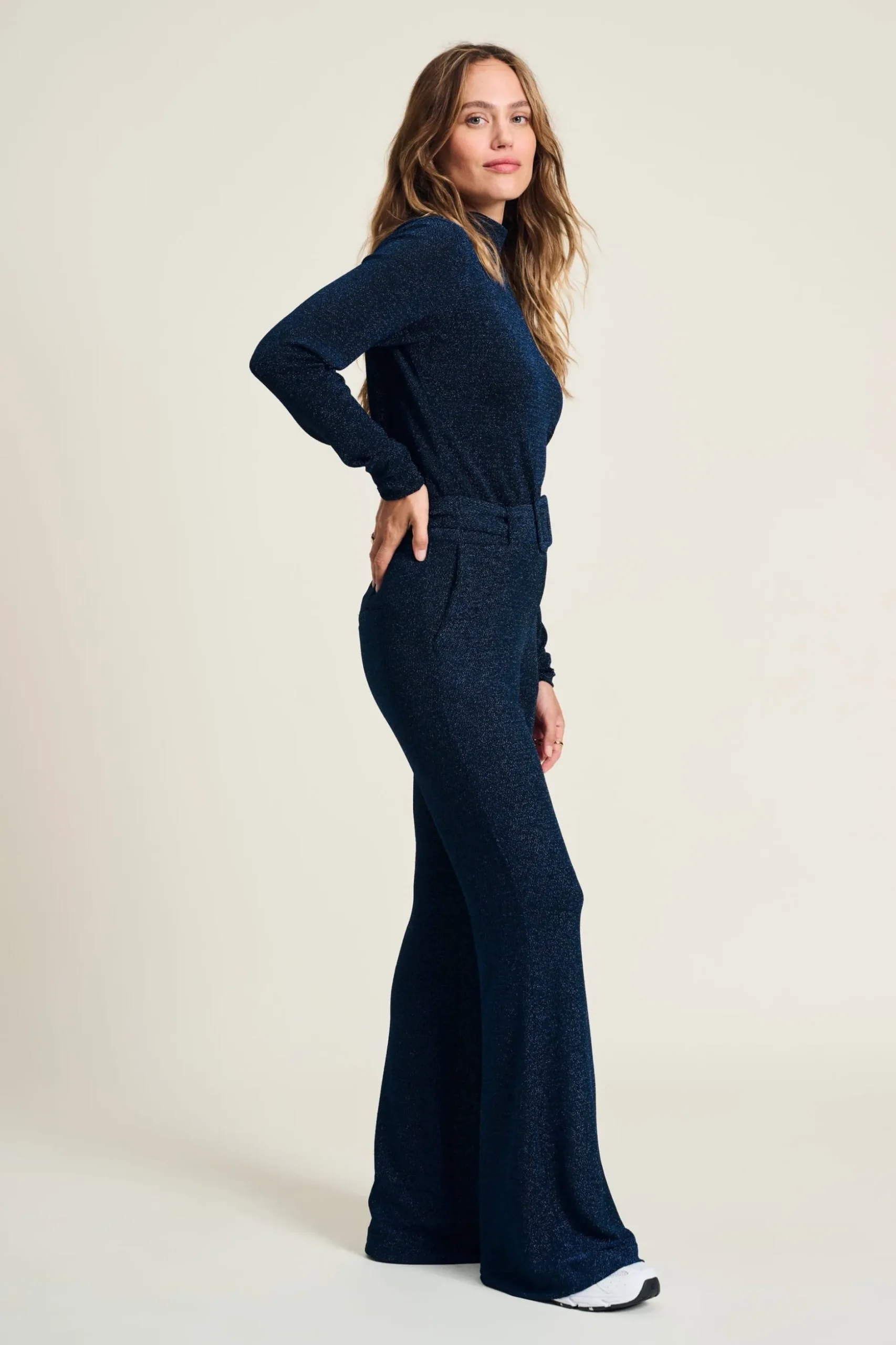 BROEK Festive Blue