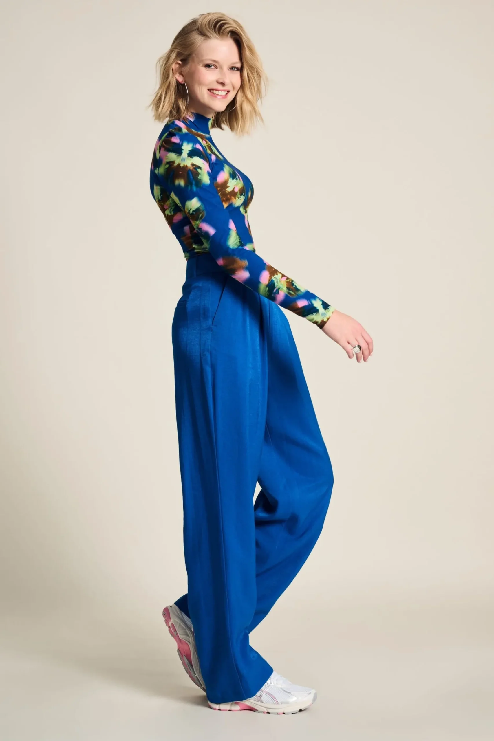 BROEK Shimmer Blue