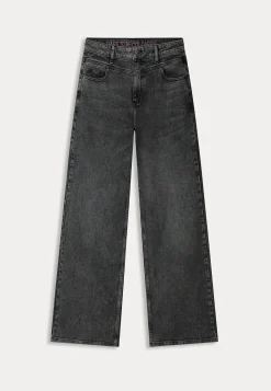 JEANS Wide Leg Grey Storm