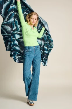SJAAL Feathers Blue