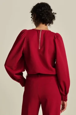 TOP Burgundy Red